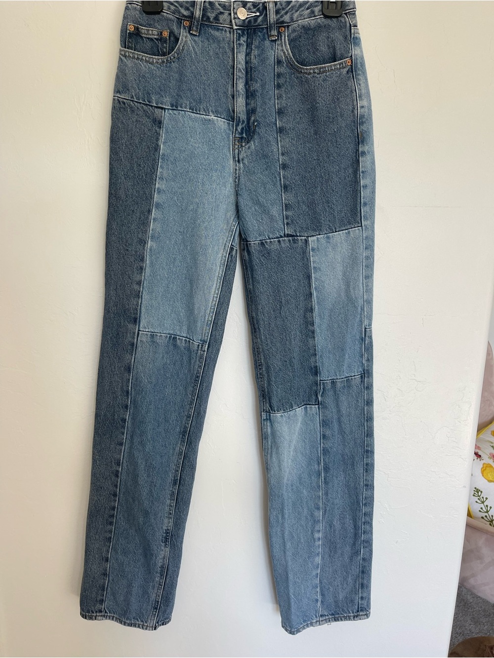 PACSUN Eco Patchwork 90s Boyfriend Jeans